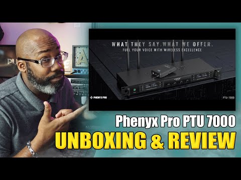 Phenyx Pro PTU - 7000 Unboxing and Review