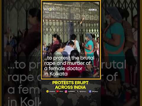 Protests erupt across India over rape and murder of doctor in Kolkata | WION Shorts