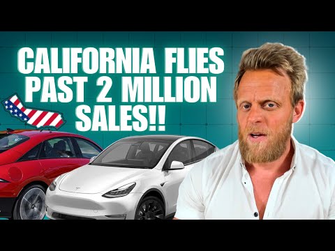 California rockets past 2 Million Electric Car sales, hits 26.4% market share