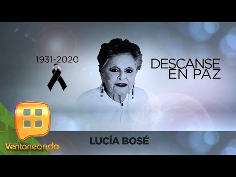 ¡Falleció Lucía Bosé, madre de Miguel Bosé! Recordamos su vida y trayectoria. | Ventaneando