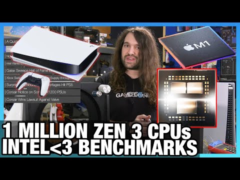 HW News - Intel Gains Market Share vs. AMD, Xbox Series X & PS5 Sales, Apple M1 vs. Intel