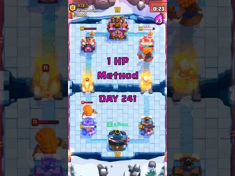 Getting 1HP tower (Day 241)