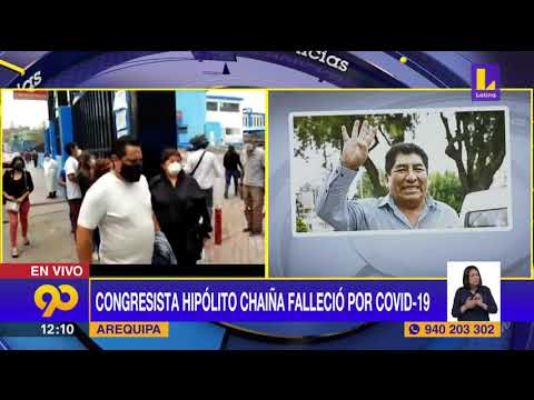 ? Congresista Hipólito Chaiña falleció este lunes tras contraer el Covid-19  | Latina Noticias
