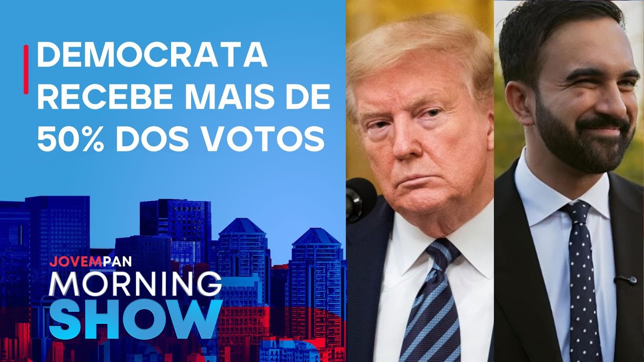 DERROTA de Trump Zohran Mamdani é ELEITO prefeito de Nova York TV Online DERROTA de Trump Zohran Mamdani é ELEITO prefeito de Nova York