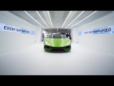 Lamborghini - Huracán EVO Spyder at Fuorisalone