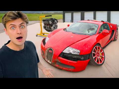 I put an ENGINE in my fake BUGATTI