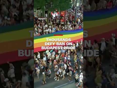 Thousands defy ban on Budapest Pride