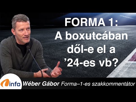 ​FORMA 1: A boxutcában dől-e el a 2024-es vb? Wéber Gábor InfoRádió Aréna