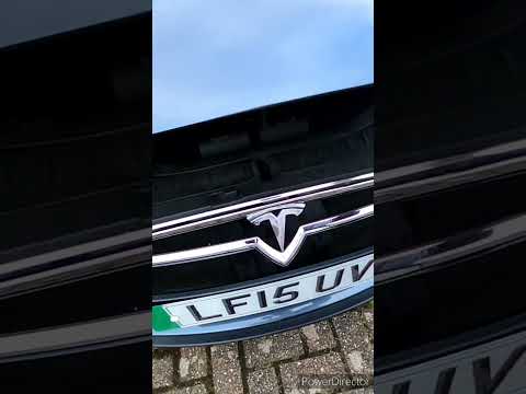 Merry Tesla Christmas #tesla #teslamodels #christmas #santa #presents #frunk #froot