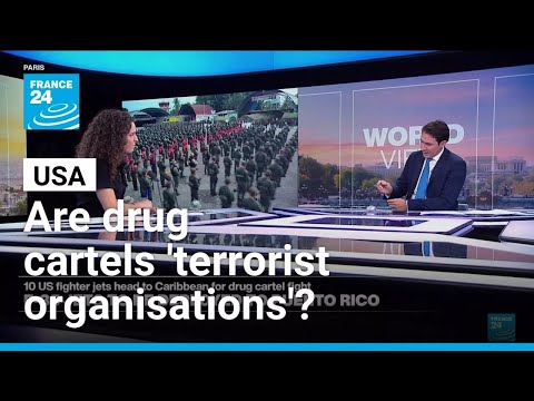 The US administration has been designating drug cartels as 'terrorist organisations' • FRANCE 24