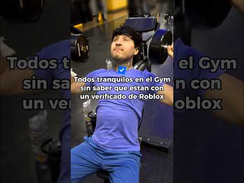 Todos tranquilitos y yo 🤫🧏 #fitness #gym #roblox thumbnail