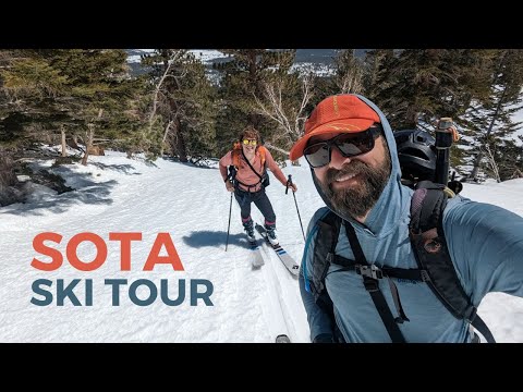 Ski-Tour SOTA in the Sierra - White Wing Mountain