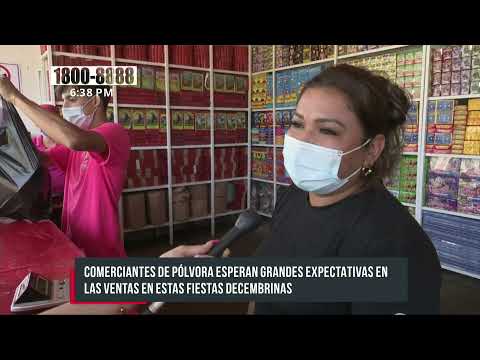 Precios accesibles en los puestos de pólvora de Managua - Nicaragua