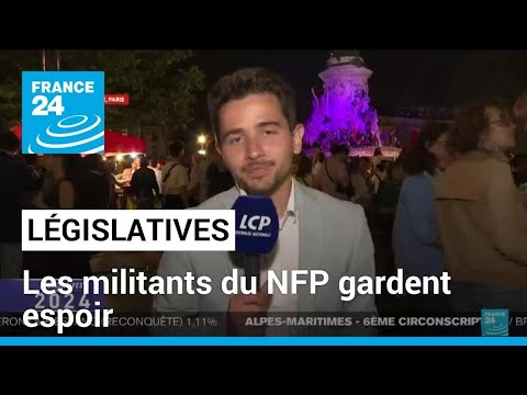 Législatives : une peur, mais aussi de l'espoir pour les militants du NFP • FRANCE 24