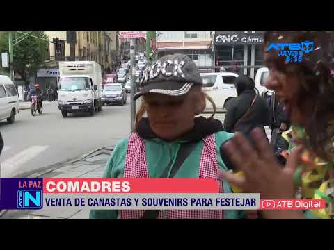 Hoy jueves se celebró la Fiesta de Comadres en la ciudad de La Paz