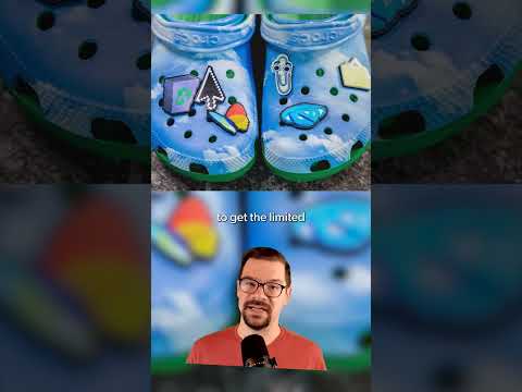 Windows XP Crocs now available