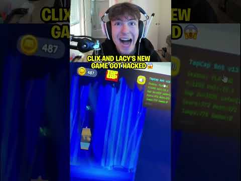Clix & Lacy's NEW game got HACKED 😳