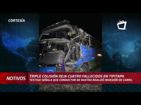Accidente de tránsito deja varios muertos y lesionados en carretera El Timal