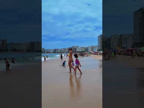 🏖️ Sunny day in Copacabana Beach, Rio de Janeiro | Brazil #shorts