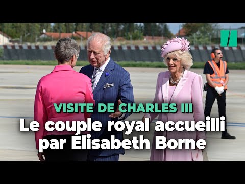 Visite de Charles III en France : le roi et la reine Camilla accueillis à Paris par Élisabeth Borne