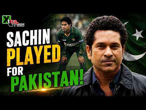 The Day Sachin Tendulkar Played for PAKISTAN! 🤯