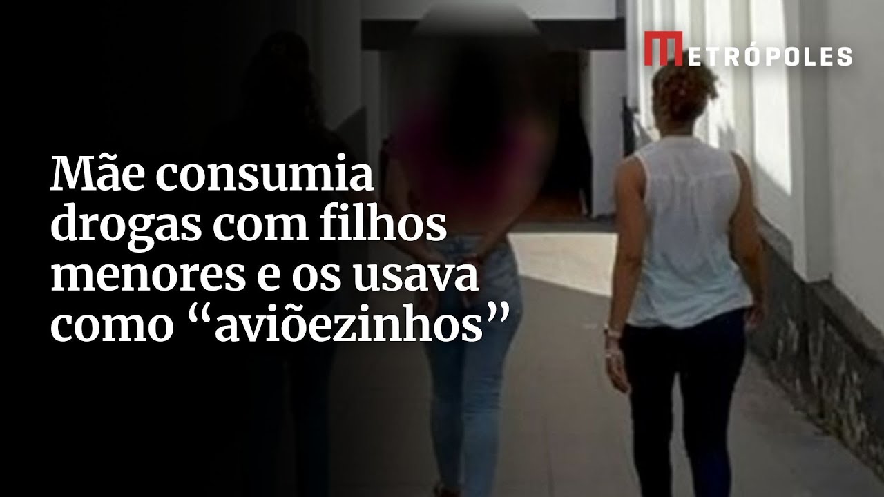 Polícia prende mãe suspeita de usar filhos como “aviõezinhos” do tráfico