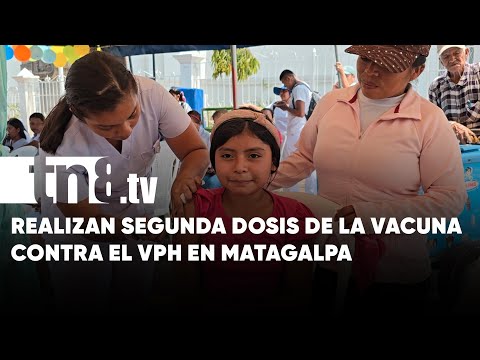 MINSA Matagalpa aplica segunda dosis de la vacuna contra el VPH