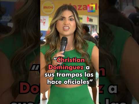 Andrea Arana: “Christian Domínguez a sus trampas las convierte en oficiales”  #christiandominguez