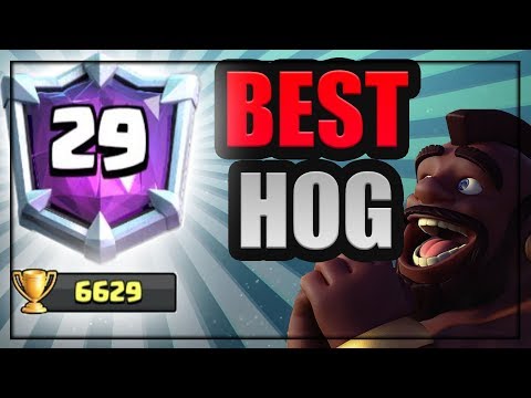 6600+ GAMEPLAY ! BEST HOG DECK FOR ALL THE TIME !
