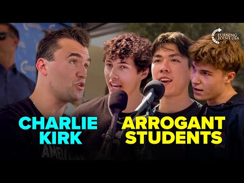 Charlie Kirk SHUTS DOWN 3 Arrogant College Students | Best Debates Compilation