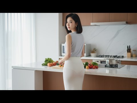 ✨Elegant back view✨ Her Lovely Evening Preparation 愛しい彼女の夕支度 | Healing Piano • Elegant Lookbook