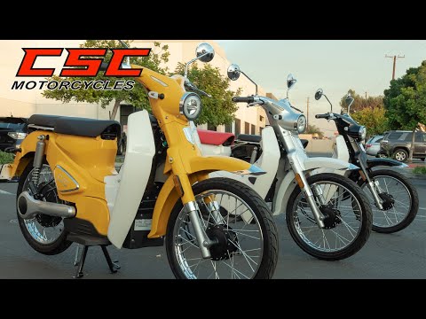 CSC Motorcycles' New Monterey Electric Scooter