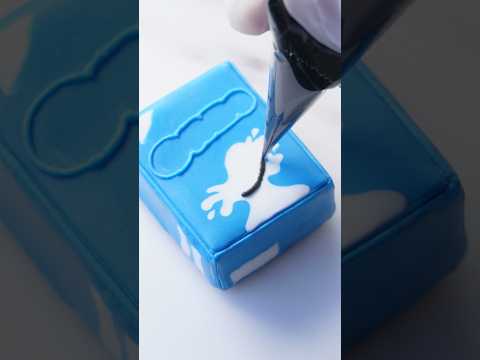 何か分かる？はがすか沈めるか悩むアレを作ってみた#アイシングクッキー