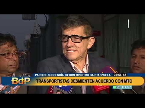 CTU ratifica que paro de transportistas será acatado al 85% en Lima y Callao (2/2)
