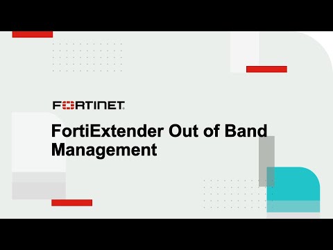 FortiExtender Out of Band Management (OBM) Demo | 5G/LTE Security