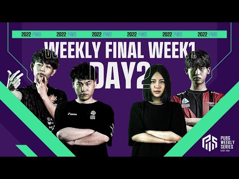 2022 PWS: Phase1 - Week1 Day2 | Weekly Final【PUBG】