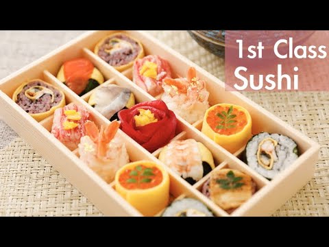 Learning To Make Japan's Award Winning 1st Class Sushi | Temari Style Ball Sushi