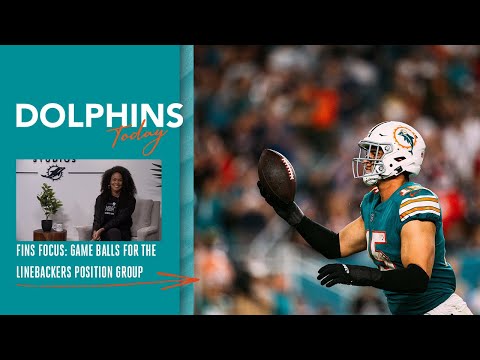 A Look at the Linebackers | Dolphins Today video clip