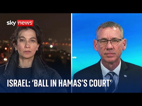 Israel: 'Ball is in Hamas's court' if they extend ceasefire & release more hostages