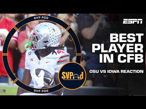 ‘He's JULIO JONES’: Jeremiah Smith GOES OFF in <strong>Ohio</strong> <strong>State</strong> win over Iowa Hawkeyes | SVPod
