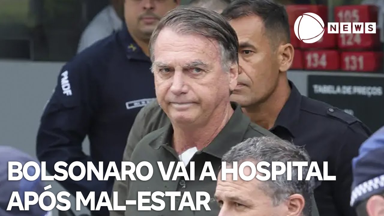 Jair Bolsonaro é levado a hospital em Brasília após passar mal