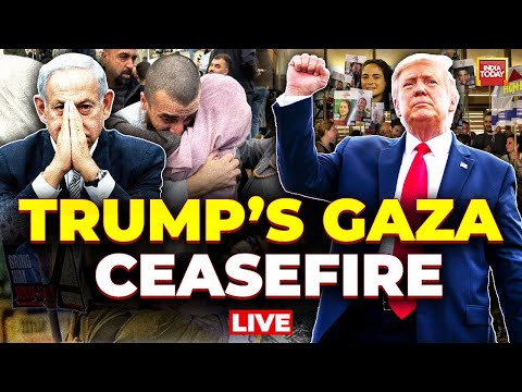 Gaza Ceasefire LIVE Update: Trump Arrives in Tel Aviv | Israel | Hostage Release | Hamas | Palestine