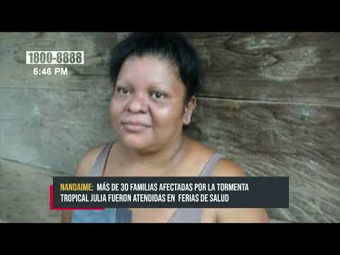 Más de 30 familias atendidas por el MINSA en El Porvenir, Nandaime - Nicaragua