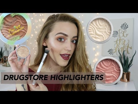 PF Butter Highlighters Review & Swatches  + Wet n Wild Highlight Palette
