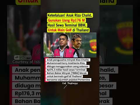 #pertamina #korupsi #rizachalid #migas #tipikor