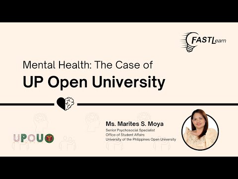 FASTLearn Episode 49 - Mental Health: The Case of UP Open University