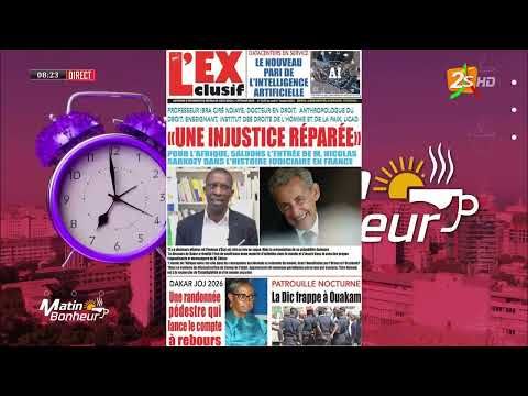 Ce qu’il faut retenir de l’actualité – Revue des Titres du 01 Octobre 2026 (Matin Bonheur)