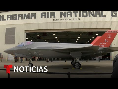 EN VIVO: La Guardia Nacional de Alabama devela su primer avión de combate F-35A