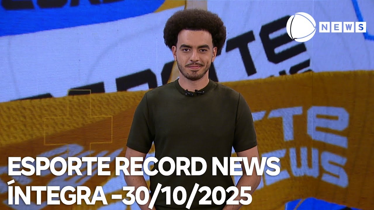 Esporte Record News  30102025  TV Online Esporte Record News   30102025