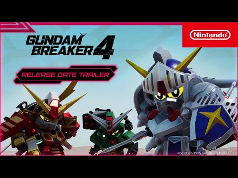 GUNDAM BREAKER 4 – Release Date Trailer – Nintendo Switch